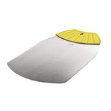ibili 781700 taart- en pizzaschep, rechthoekig, 37 x 25 cm, roestvrij staal