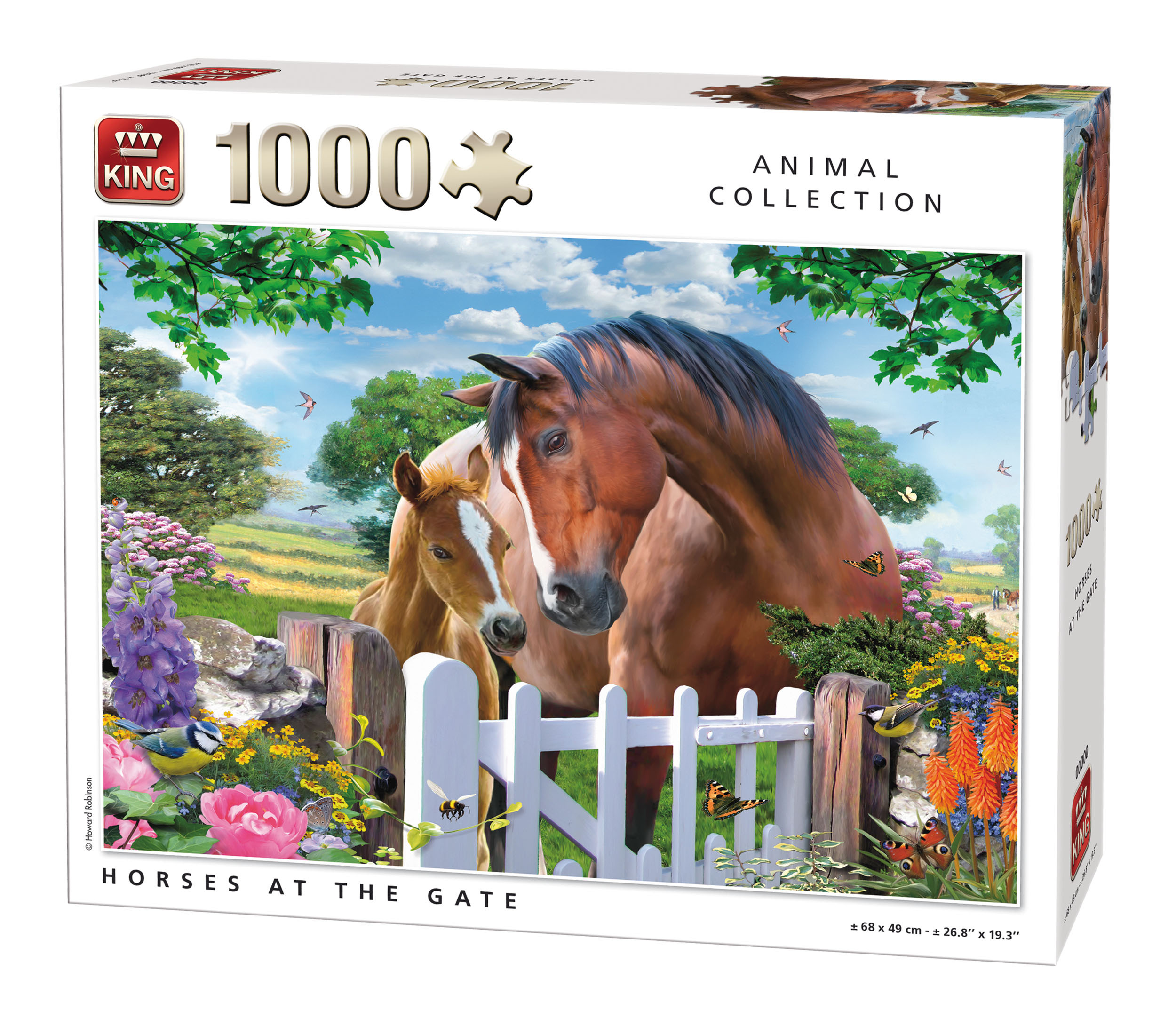 King International Animal Collection Horses at Gate 1000 stukjes