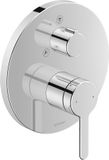 Duravit C.1 Single Lever Shower Mixer for Concealed Installation - Chrome