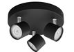 Philips Star Aufbauspot - 3-flammig - Schwarz - 1500 Lumen