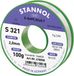 Stannol S321 2,0% 2,0MM SN99,3CU0,7 CD 100G Soldeertin, loodvrij Loodvrij, Spoel Sn99,3Cu0,7 ORH1 100 g 2 mm