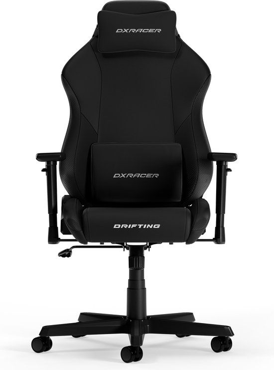 DXRacer Drifting L Gamestoel - Zwart - Leer - Bureaustoel