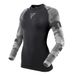 REBELHORN Freeze II Lady Thermo Jersey voor dames, lange mouwen, verkoelend thermisch ondergoed, vochtafvoer, ademend, compressiezones, thermomotorwielkleding