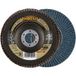 Rhodius 202825 LGZ F1 disque lamelle grain 60 inox, acier 10 pc.