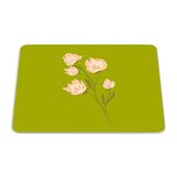 Bonamaison, Rechthoek Pop Art Digital bedrukte muismat, antislip onderkant, voor kantoor en thuis, grootte: 22x18 cm