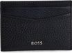 BOSS Leren Kaarthouder New Crosstown Card Holder Black