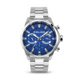 Police PEWJK2204203 Herenhorloge Blauw Staal Analoog Quartz