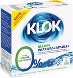 Klok Vaatwascapsules All In One - 156 wasbeurten