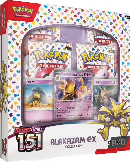 Asmodee Scarlet & Violet 151 - Ex Box Alakazam - Pokémon TCG
