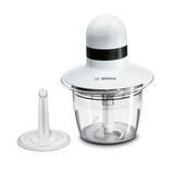 Bosch Hakmolen, MMR08A1, 400 Watt, kunststofcontainer 800 ml, vaatwasmachinebestendig, wit