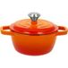 SILVERCREST® Faitout en fonte Premium, 1,35 L (orange)