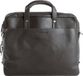HAROLD'S Sacoche d'affaires en cuir avec compartiment pour ordinateur portable Campo Businessbag Black Zwart