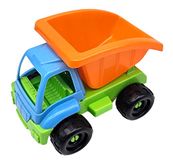 alldoro 60047 Speelgoedvrachtwagen met beweegbare kiepbak voor kinderen, kleurrijk, van kunststof, kieplader, 20 x 15 x 13,5 cm
