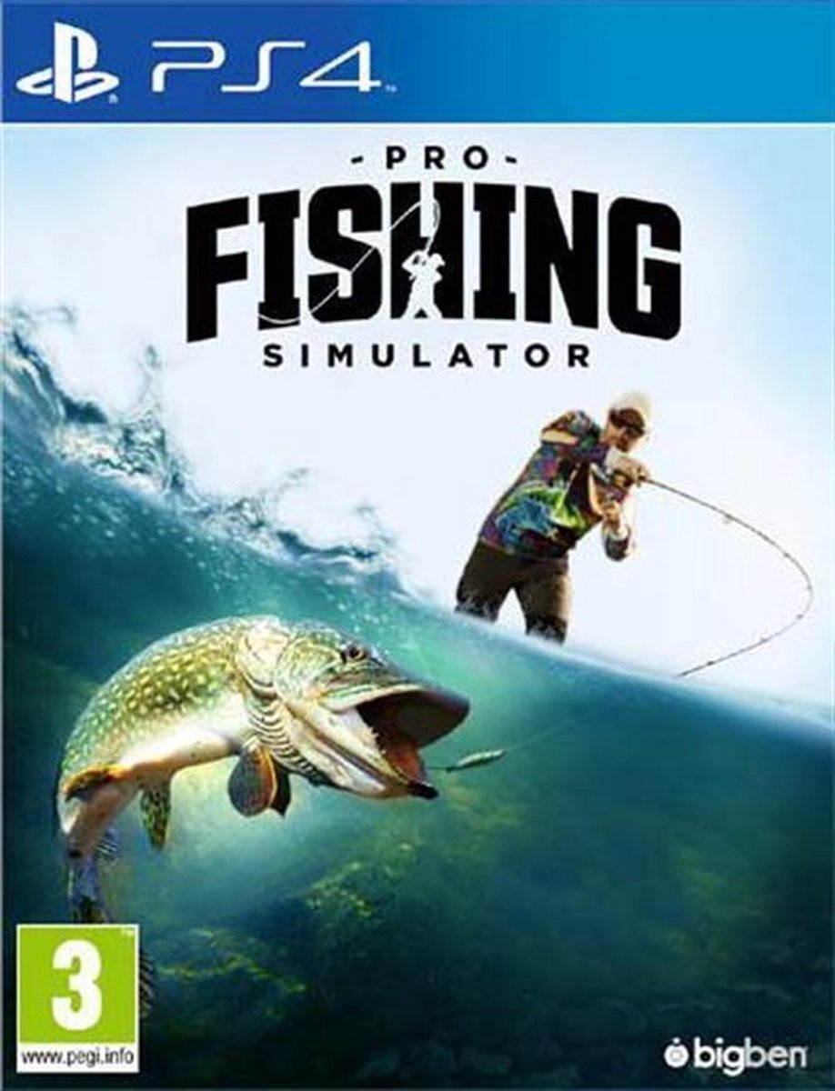 BigBen PS4 Pro Fishing Simulator