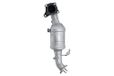 HELLA 8LE 366 054-761 Katalysator, uitlaatspruitstuk - Easy2Fit® Kit - Euro 5 - eendelig - Set met montagedelen - voor o.a. VW GOLF VI (5K1)