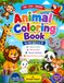 Animal Coloring Book for Kids Ages 4-10