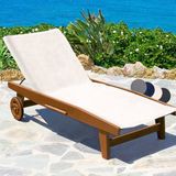 Beautissu Marbella Handdoek Wit 70x200cm