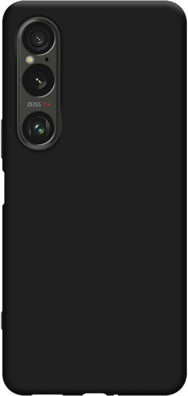 Just in case Just in Case Soft Design Sony Xperia 1 VI Back Cover Zwart