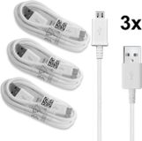 Samsung 3x datakabel, oplaadkabel, Mini USB-kabel, Micro USB-kabel, modelnummer EP-DG925UWE