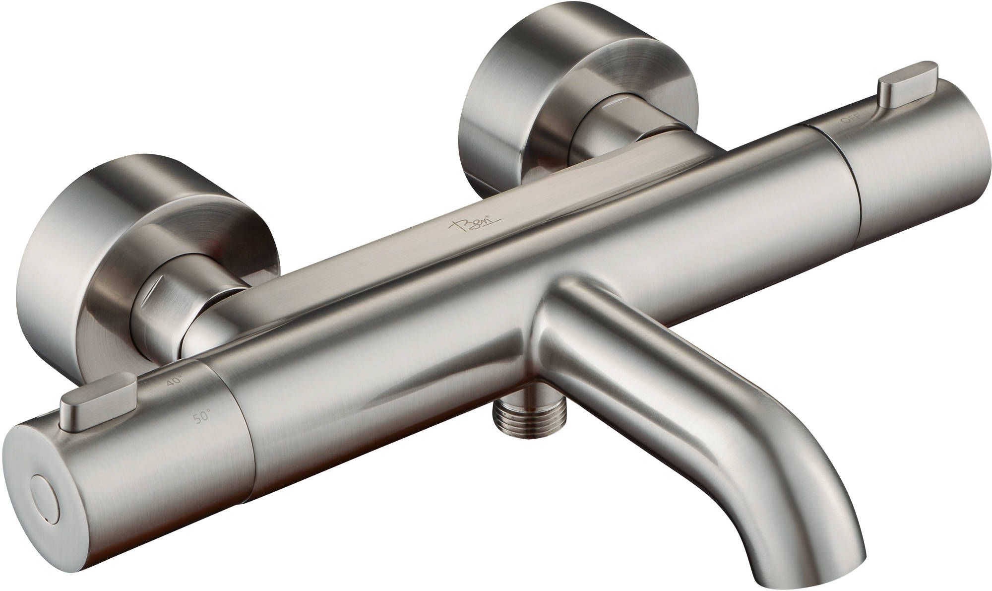 Ben Lavion Badthermostaat - 15 cm - CoolTouch - RVS-Look - Badkraan