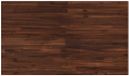 vidaXL Tafelblad Rechthoekig 110 x 70 x 3 cm Donkerbruin Glas