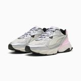 PUMA Fade Nitro LS Chaussures Femmes Course Rose/Blanc/Argent Taille 37.5