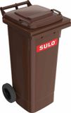 Sulo conteneur à déchets, mobile, 80 litres, marron