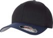 Flexfit Urban Classics Wooly Combed 2Tone Flexfit pet S/M Zwart/Blauw
