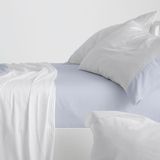 Burrito Blanco Beddengoed van katoenflanel, bed 135 cm (+ beschikbare maten), design 573, blauw (135 x 190/200 cm)