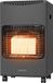 Auronic Mobiele Gaskachel - met Wieltjes - tot 60 m² - 4100W Gas Heater - Inclusief Gasdrukregelaar en Gasslang - Antraciet