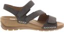 Gabor Dames Slippers - bruin