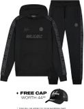 Malelions Sport Warming Up Tracksuit Zwart Heren L
