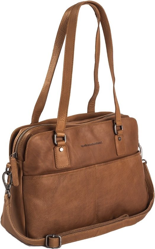 The Chesterfield Brand Barcelona Bowlingbag cognac Bruin