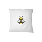 Bona Basics Decoratieve kussenhoes Wit 45x45 cm