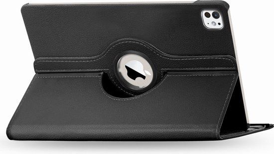 iMoshion 360° Draaibare Bookcase voor iPad Pro 13 (2024) - Zwart