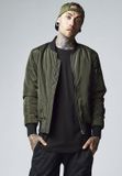 Urban Classics 2-Tone Bomberjack Heren Zwart L