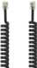 Hama Telefoon (analoog) Aansluitkabel [1x RJ10-stekker 4p4c - 1x RJ10-stekker 4p4c] 1.5 m Zwart