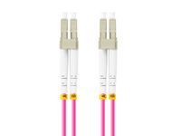 Lanberg FO-LULU-MD41-0020-VT InfiniBand en Glasvezelkabel 2 m LC Violet
