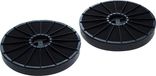 Alapure Koolstoffilter HFK49655 Compatibel met Miele (2 stuks)