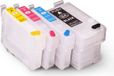 Epson Cartouches d'encre rechargeables, compatibles avec T2711, T2712, T2713, T2714 / T27 XL