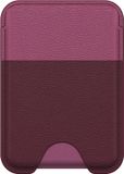 OtterBox Symmetry Cactus Leather Wallet voor MagSafe voor iPhone 16, Maroon Bells