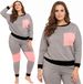 sarcia.eu PIGEON Katoenen, tweedelige pyjama voor dames, huispakket in een geschenkdoos