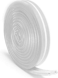 2x Ben Tools Tochtstrip - Vochtbestendig - Zelfklevend - Wit - 2 x 3 meter - D-profiel