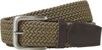JACK & JONES JACSPRING WOVEN BELT NOOS Heren Riem Oxford Tan 95 cm
