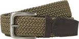 JACK & JONES JACSPRING WOVEN BELT NOOS Heren Riem Oxford Tan 95 cm