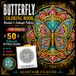 Butterfly Mandala & Zentangle Coloring Book for Adults