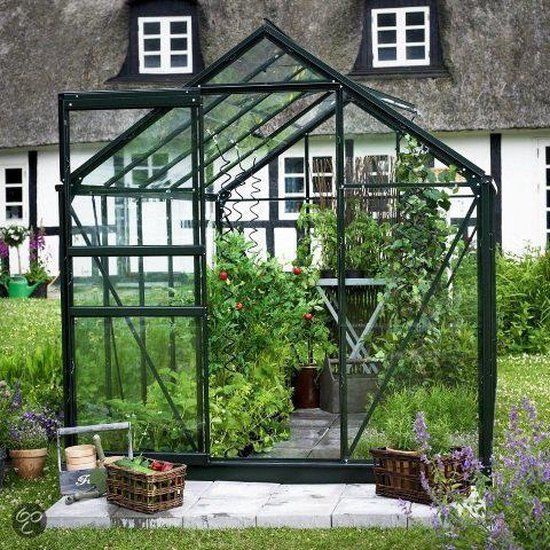 Royal well Halls Greenhouses Tuinkas Popular 86 - Groen Gecoat