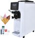VEVOR Commerciële Ijsmachine, 10 l/u Vermogen, 900 W, Zachte Ijsmachine met Enkele Smaak, Aanrecht, met 4 l Trechter, 1.6 l Cilinder, LCD-scherm, Voorkoeling