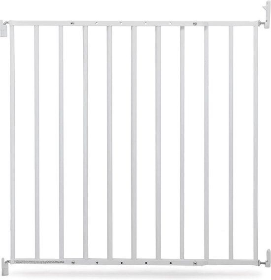 Geuther Lara Metalen Traphek - Uitschuifbaar Schroefhek - 60 tot 107cm - Wit
