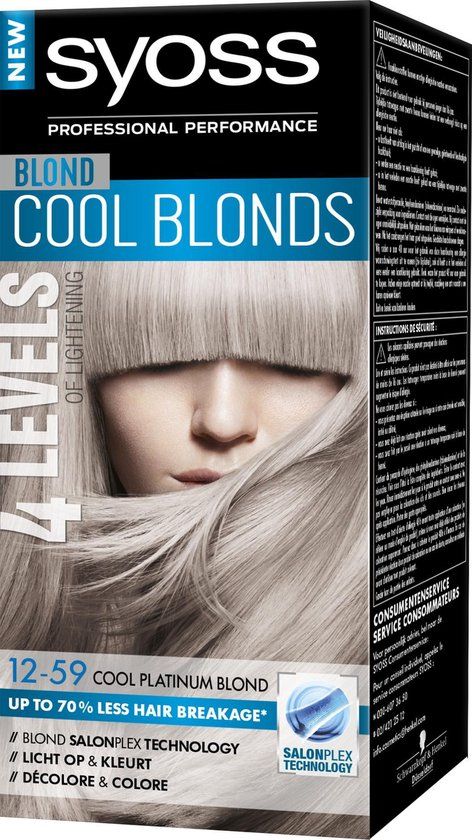 SYOSS Color Blond 12-59 Koel Blond - 1 stuk